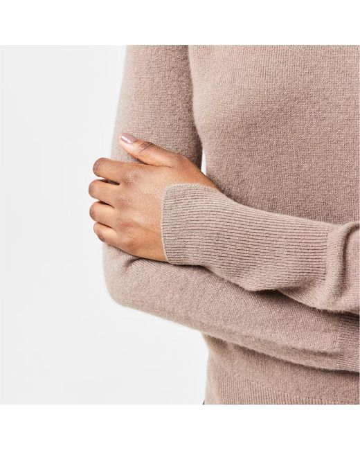 Joseph Natural Crew Neck Long Sleeve Sweater