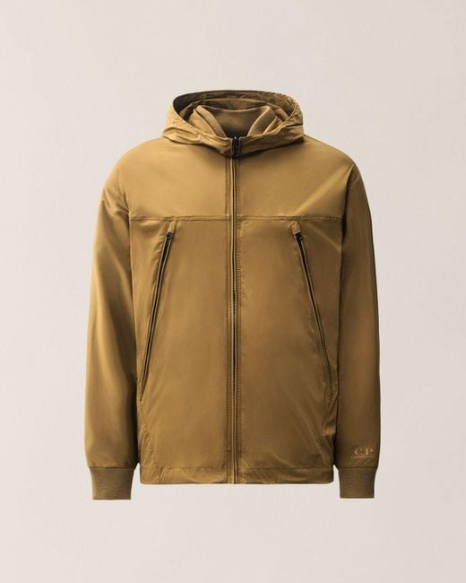 C P Company Green Reversible Buttoned Jacket for men