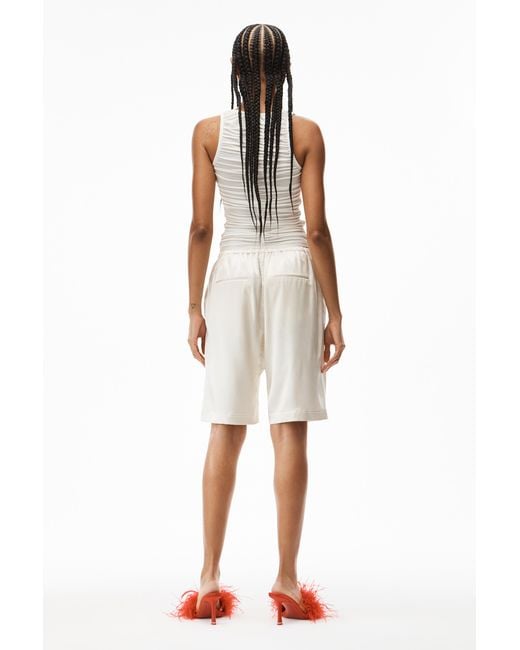 Alexander Wang Natural Embroidered-Design Pyjama-Set