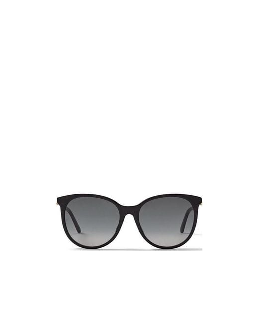 Jimmy Choo Multicolor Oval Frame Sunglasses