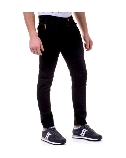 Armani Jeans Black Logo Jeans for men