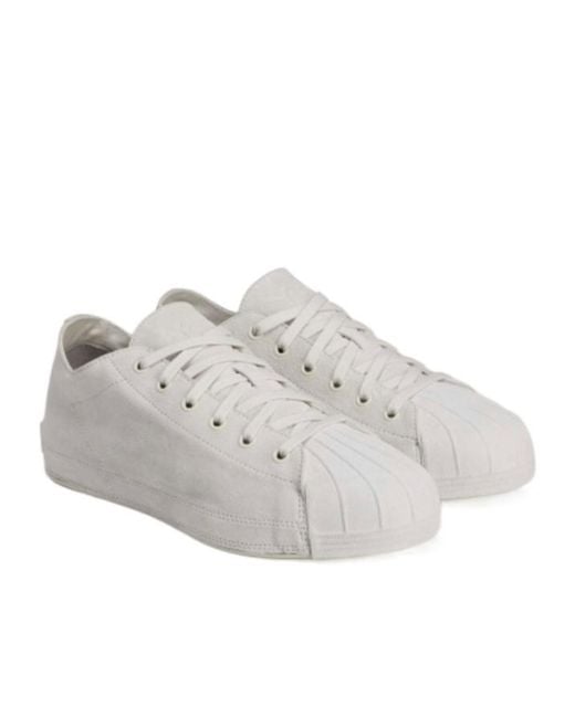 Y-3 White Nizzastar Low-Top Sneakers for men