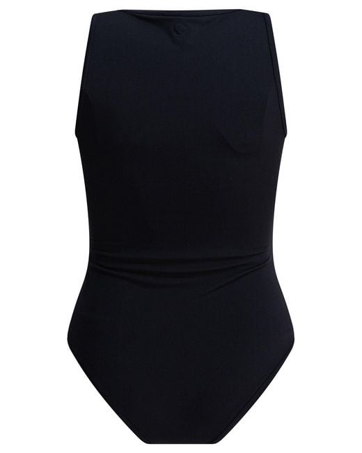 Loulou de Saison Blue Gianna One-Piece Beachwear