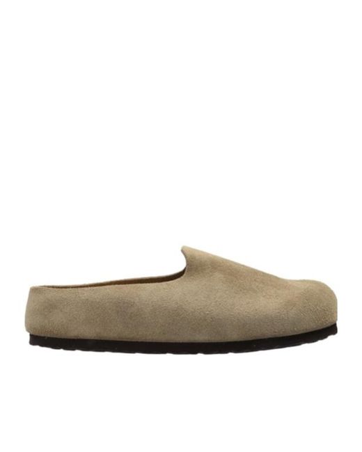 Birkenstock Gray X Papillio Flat Slides