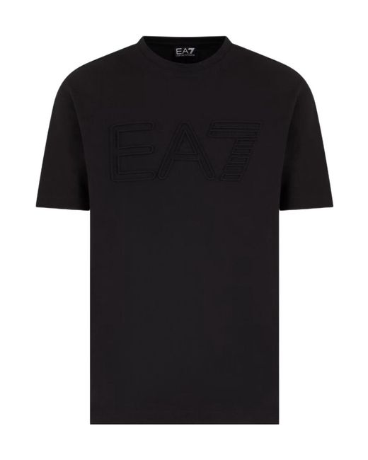 Emporio Armani Black Logo Series T-Shirt for men