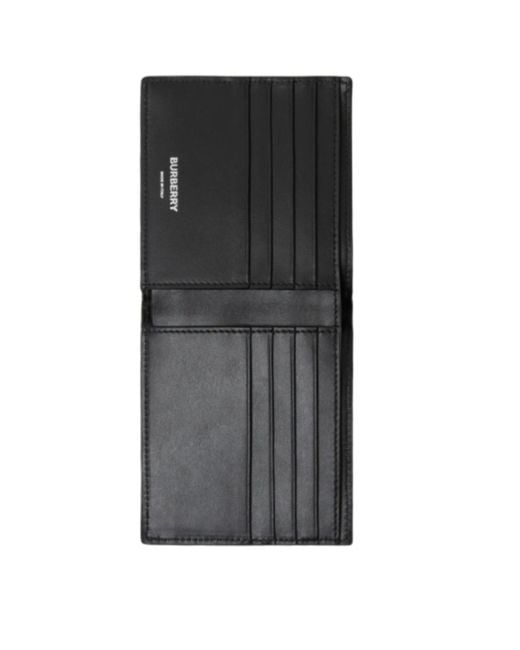 Burberry Natural Check Pattern Bi-Fold Wallet for men