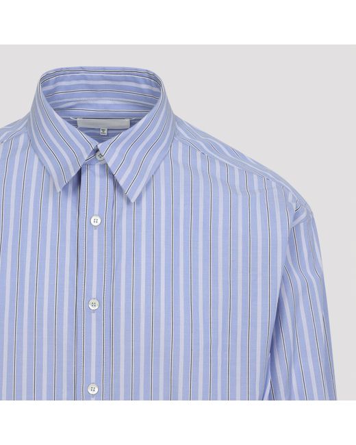 Maison Margiela Blue Ls Shirt for men