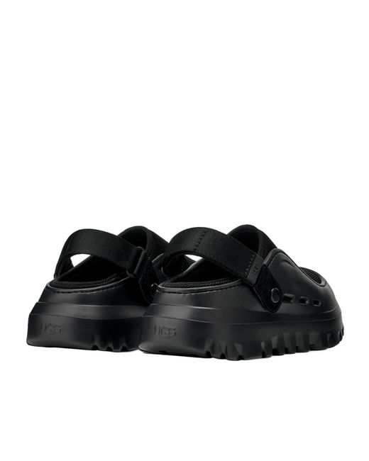 Ugg Black Peakmod Slingback Clogs for men