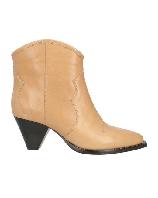 Isabel Marant Natural Ankle Boots