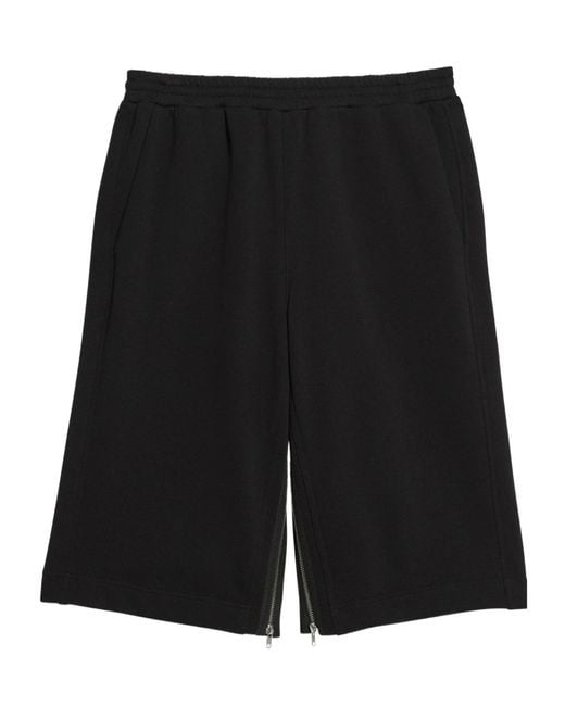 Helmut Lang Black Gusset Shorts for men