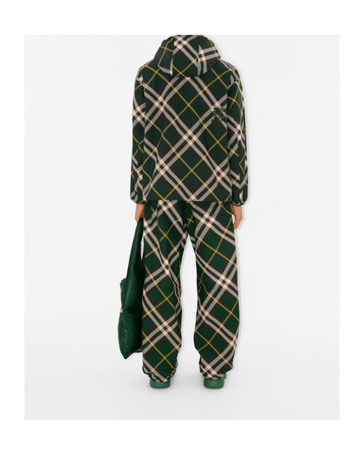 Burberry Green Ered Hooded Jacket for men