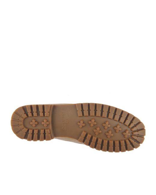 Sebago Brown Ranger Suede Flat Shoes