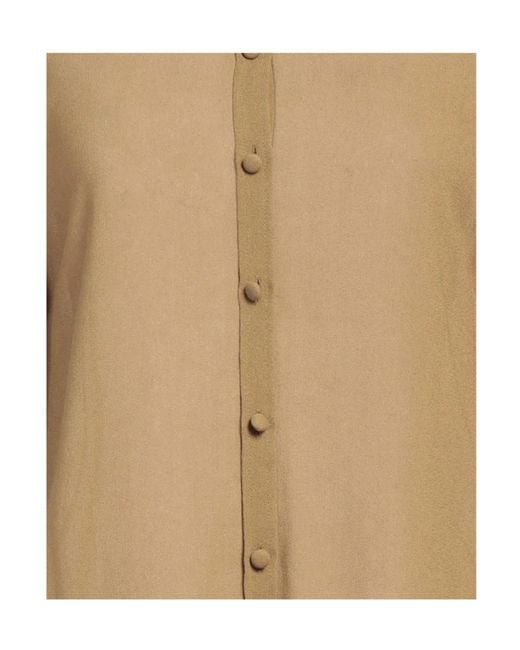 Tory Burch Natural Solid Colour Shirts