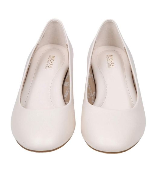 MICHAEL Michael Kors White Michael Kors June Flex Pumps