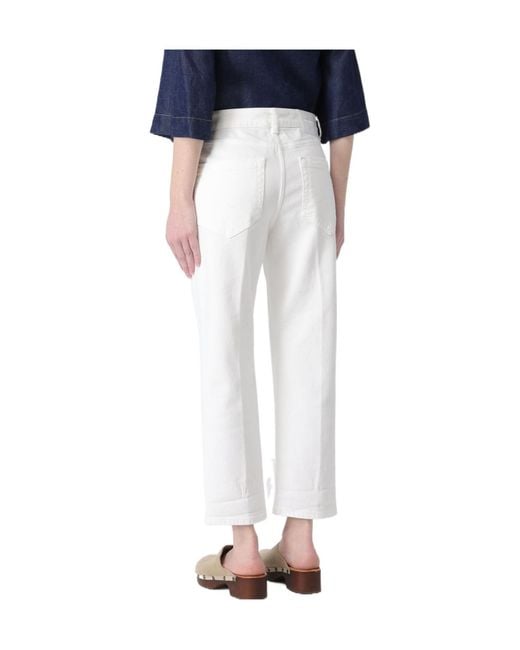 Dondup Blue Koons Buttoned Jeans