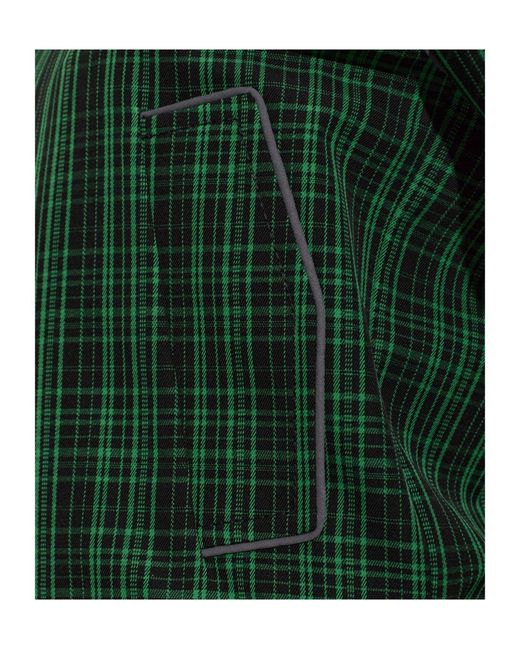 Marni Green Checked Jacket