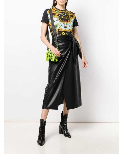 Versace Metallic Logo Details T-Shirt