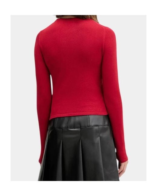 Boss Red Logo-Detail Long-Sleevet-Shirt