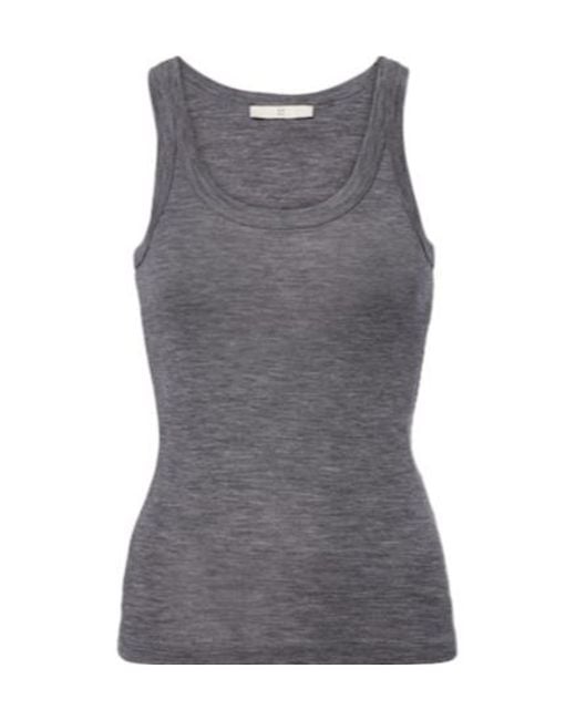 Rohe Gray Wool Jersey Tank Top