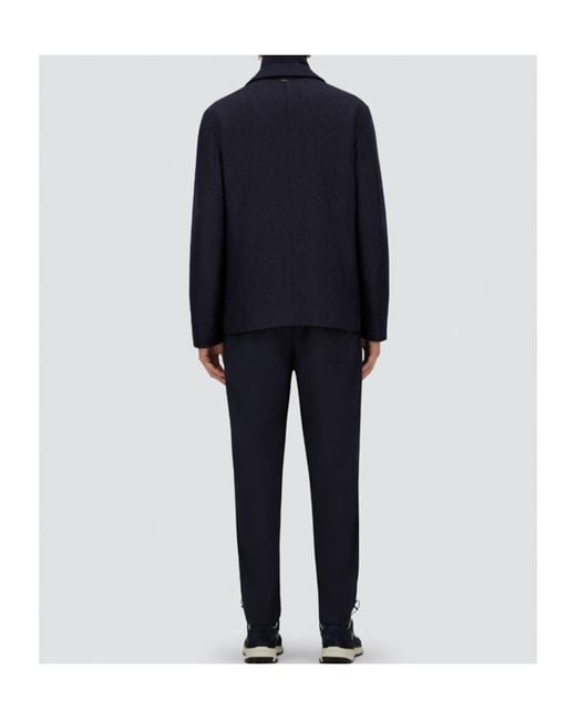 Herno Blue Resort Blazer for men