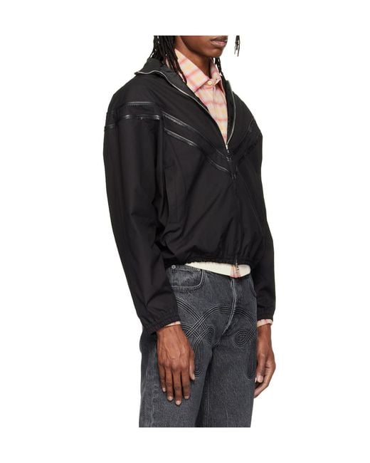 STEFAN COOKE Black Pinking Corded Jacket for men
