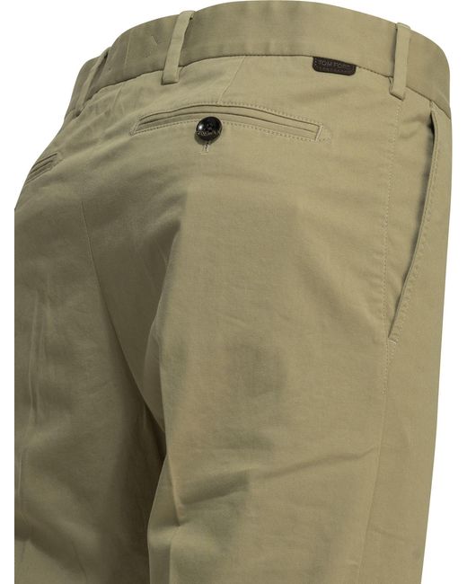 Tom Ford Green Stretch-Twill Chino Trousers for men