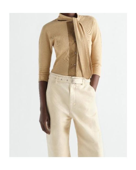 Lemaire Natural Ascot T-Shirt