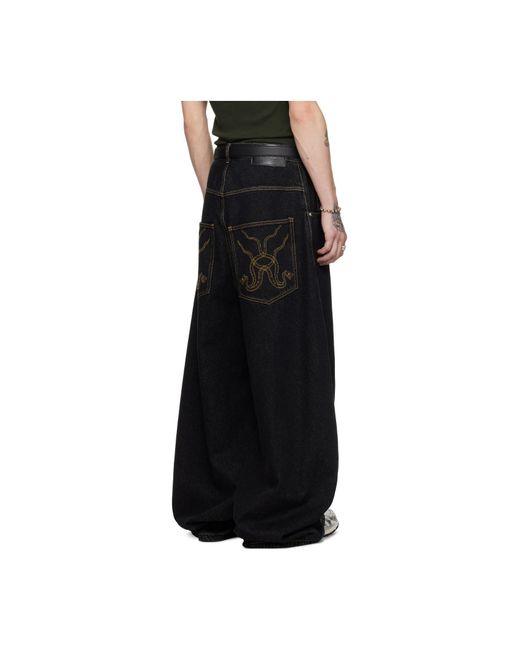 Lu'u Dan Black Double Xl Jeans