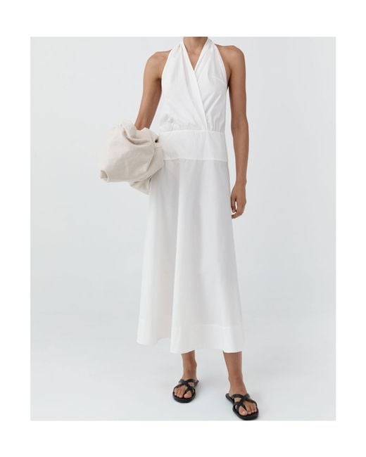St. Agni White Sleeveless Dress