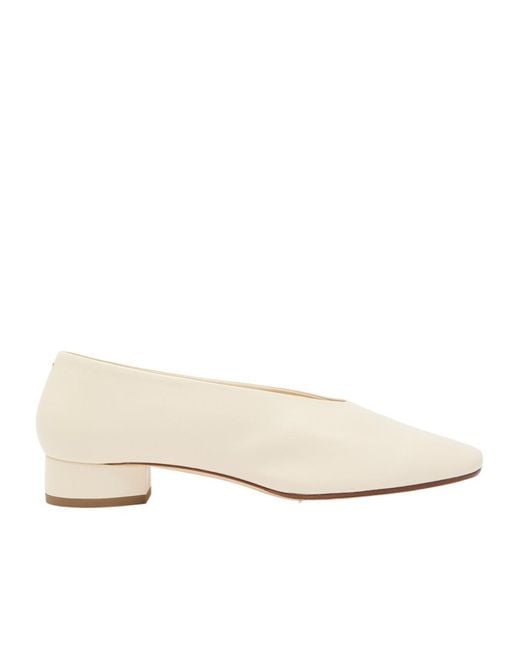 Aeyde Natural Leather Pumps