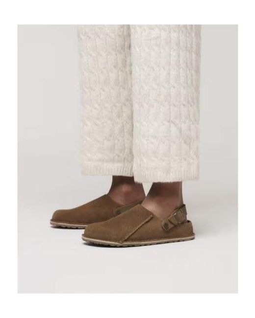 Birkenstock Brown Buckle Strap Mule