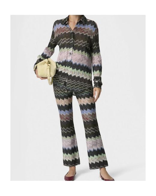 Missoni Black Snake-Pattern Shirt