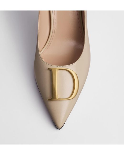Dior Natural Christian Initials Pumps