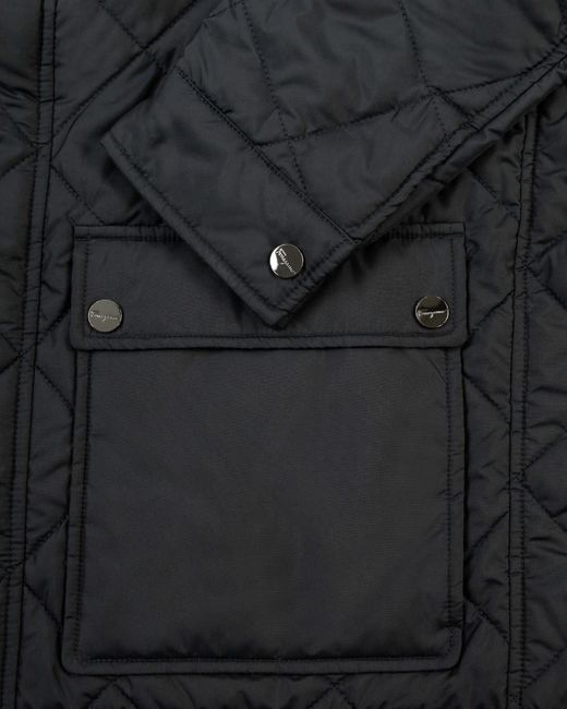 Ferragamo Gray Quilted Cotton Suit for men