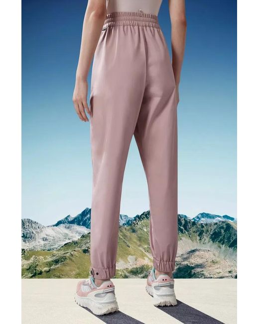 Moncler Pink Gore-Tex Trousers