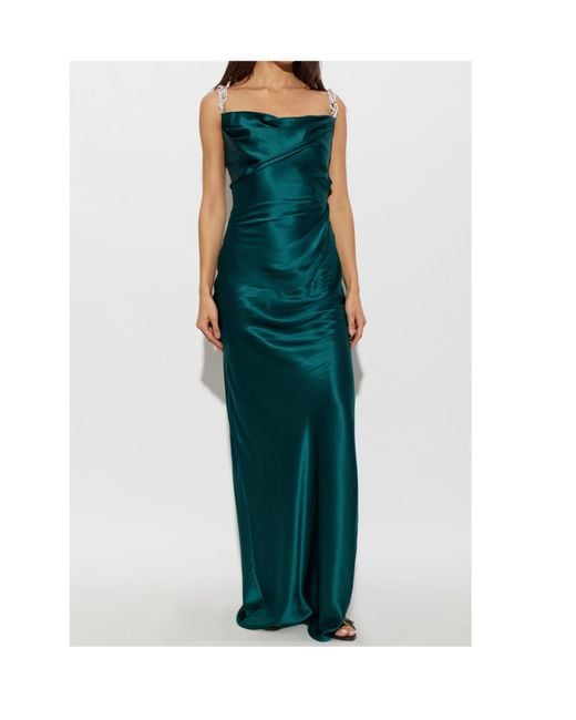 Balmain Green Cami Dress