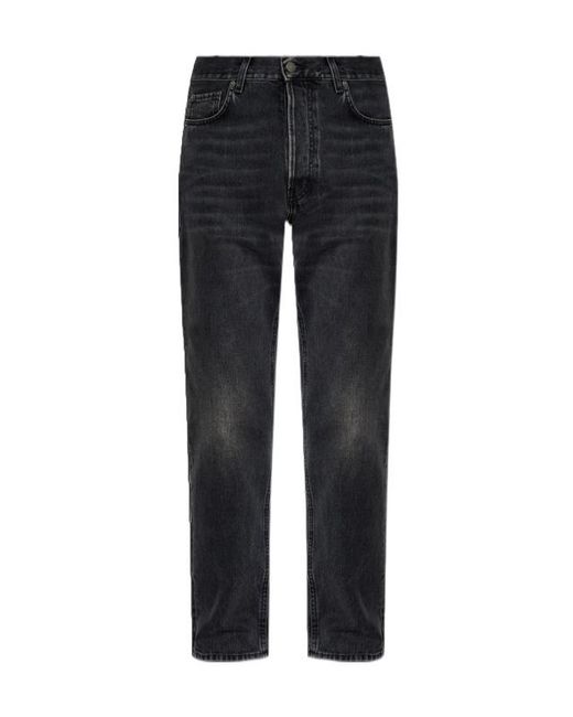 Haikure Black Tokyo Straight-Leg Jeans for men