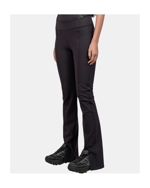 Roa Blue Casual Pants With Slits