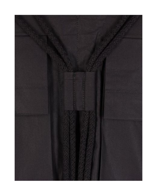 Craig Green Black Rope-Drawstring Anorak Jacket for men