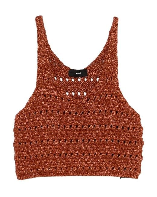 Alanui Red Hollow Vest
