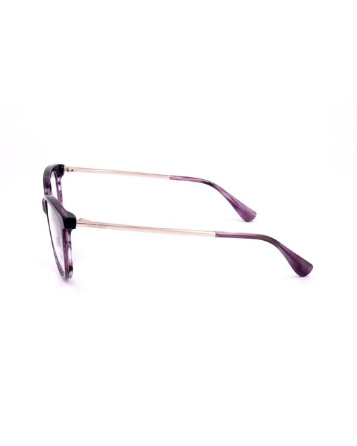 Max Mara Black Square Frame Glasses