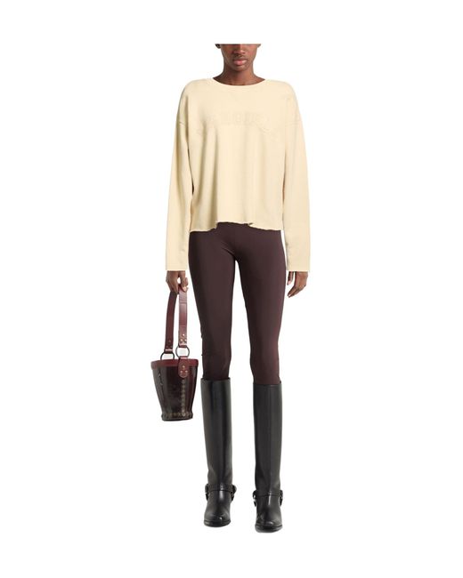 Maison Margiela Natural Crew-Neck Sweatshirt