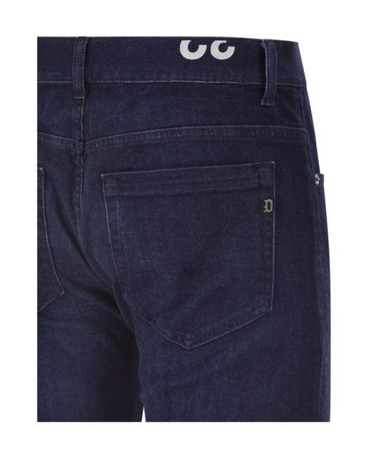 Dondup Blue George Skinny Fit Jeans for men