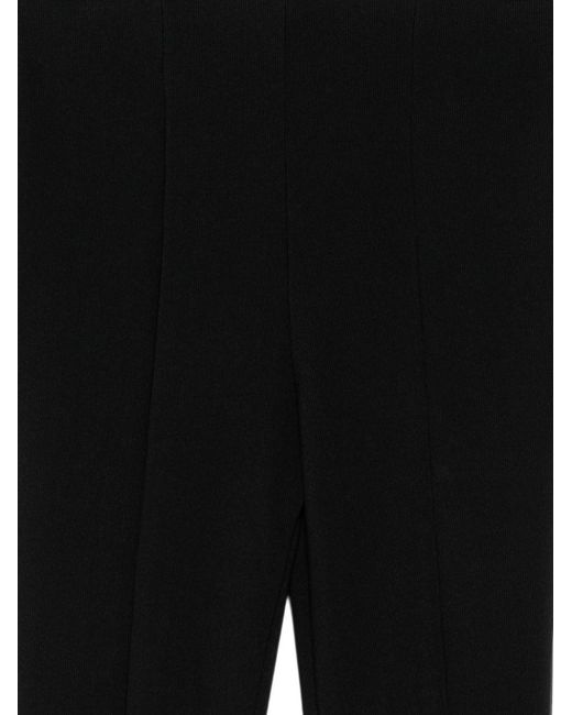Frankie Shop Black Oya Zip-Cuff Trousers
