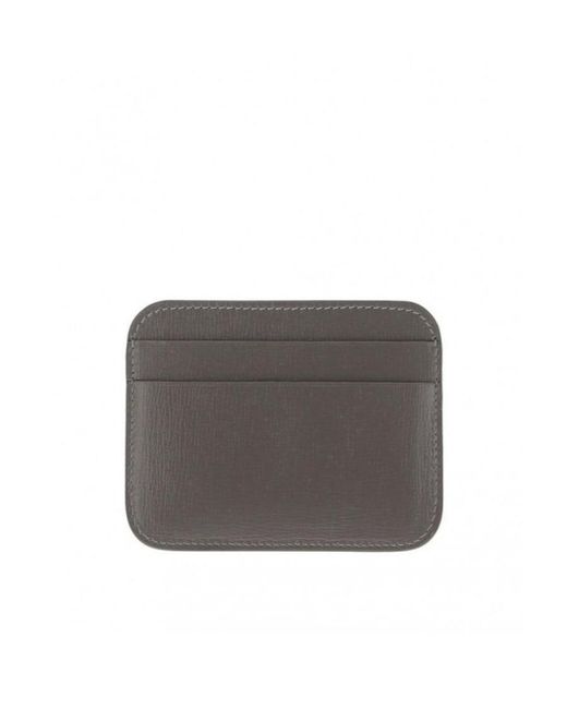 Balenciaga Gray Gossip Logo Card Bag