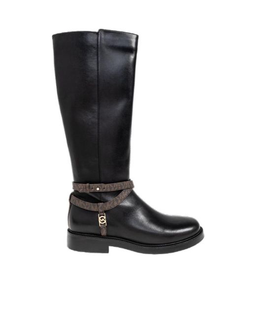 MICHAEL Michael Kors Black Abigail Boots