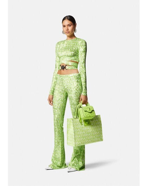 Versace Green Trouser