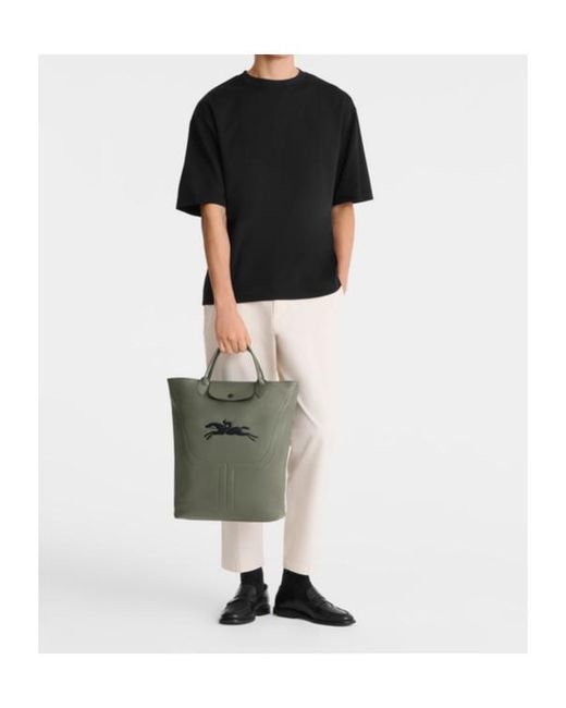 Longchamp Green Medium Le Pliage Xtra Boots Tote Bag
