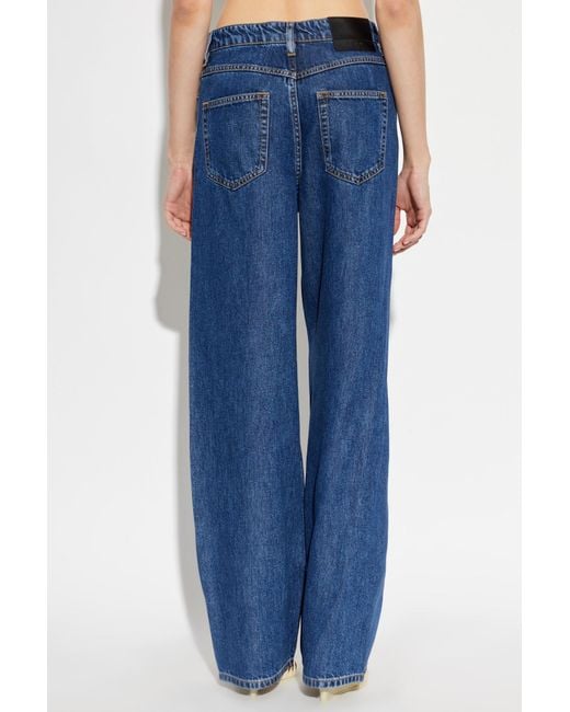 IRO Blue Belt Loop Jeans