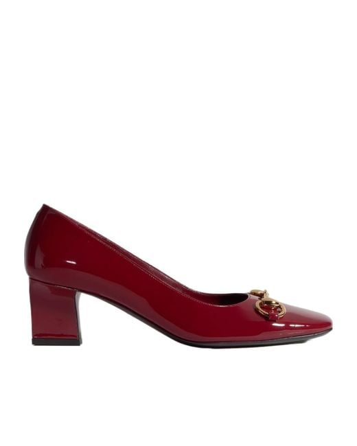 Gucci Red Signora Pump